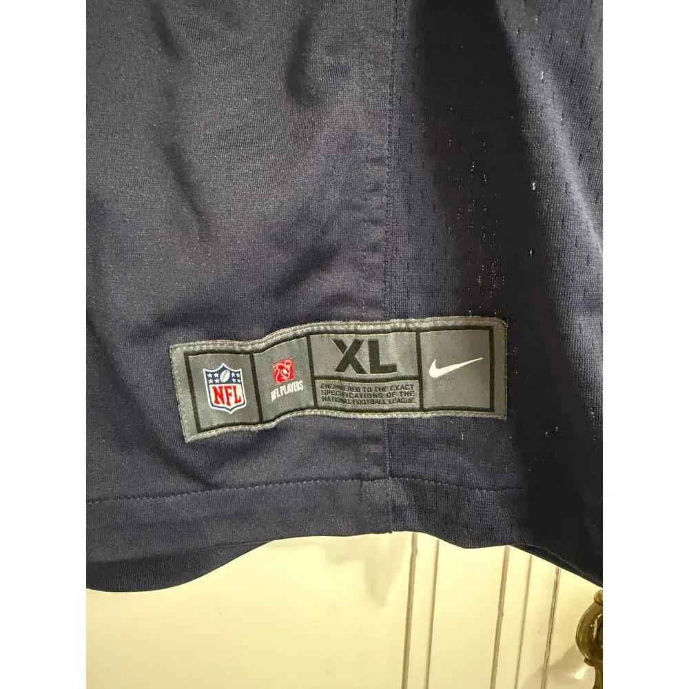 Justin Fields Chicago Bulls Nike NFL Football Jersey Men's Size XL - Picture 6 of 9